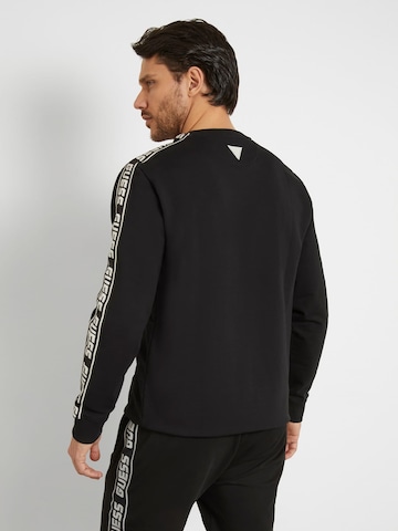 GUESS - Sweatshirt de desporto em preto