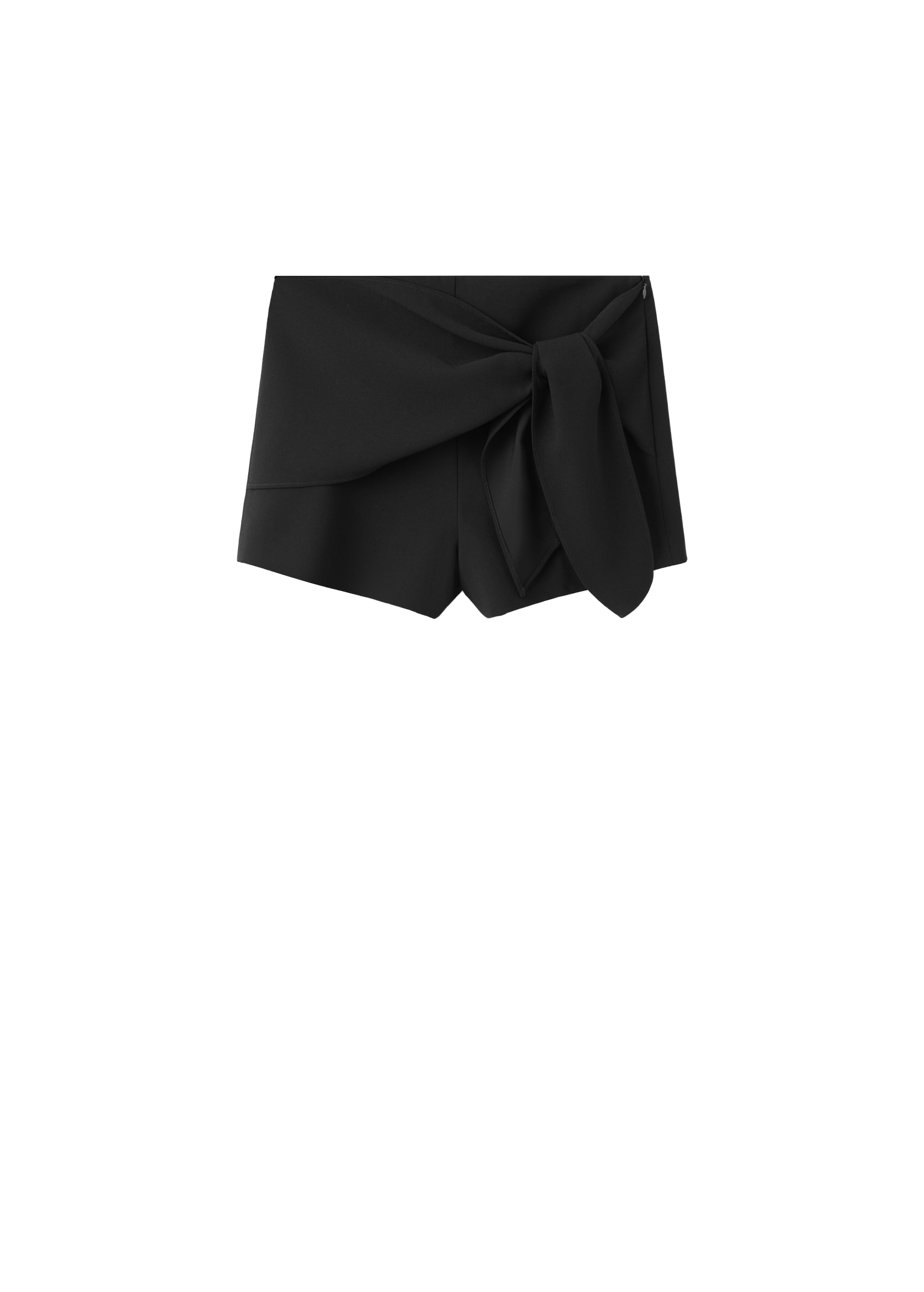 MANGO - regular Pantalón en negro: frente