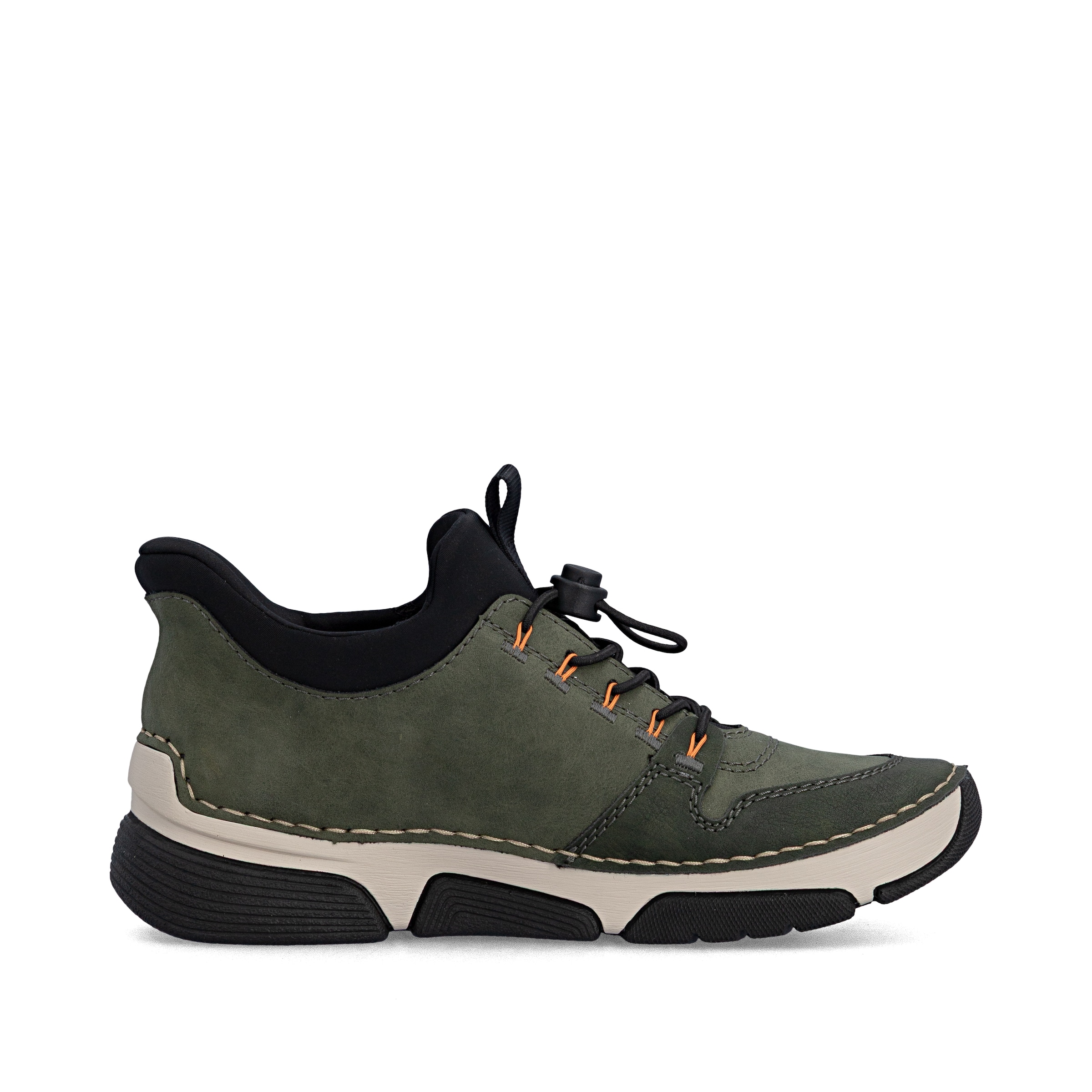 Chaussure basse Rieker en vert