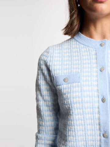 Morgan Gebreid vest '261-MIRES' in Blauw