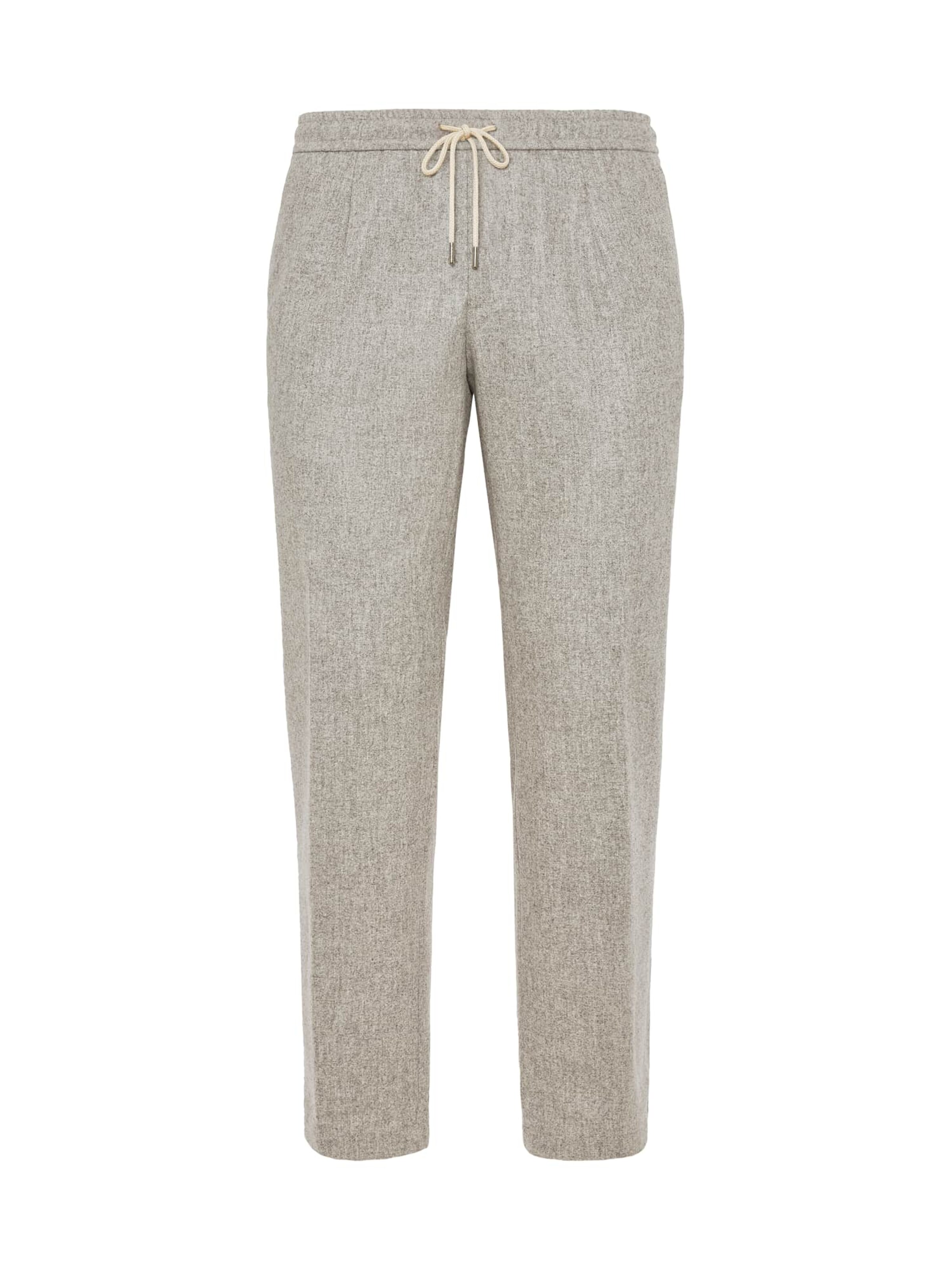 Boggi Milano Slimfit Hose 'City' in Grau: Vorderseite