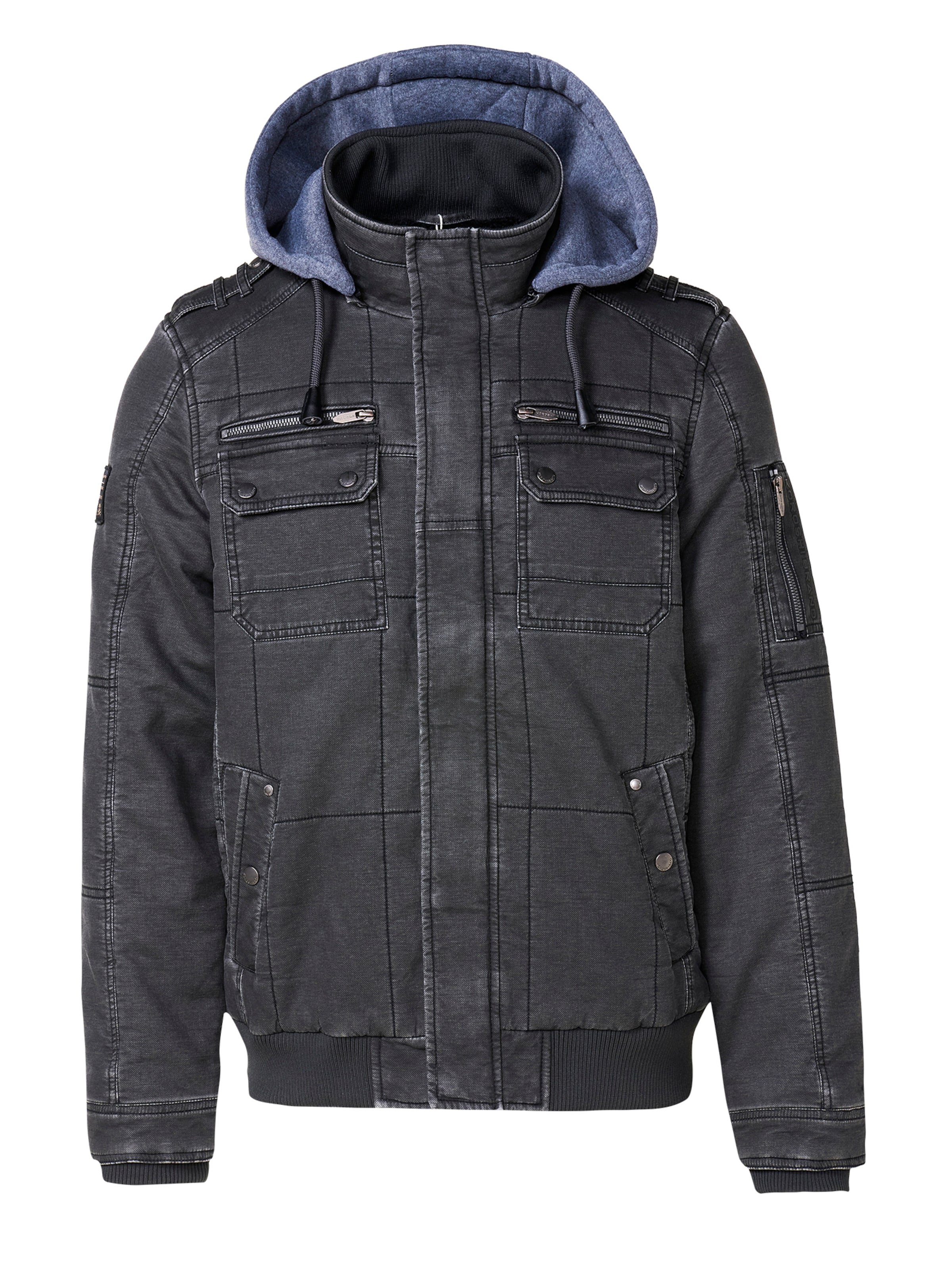 KOROSHI Vinterjacka i svart: framsida