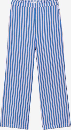 MANGO Hlače 'MYKONOS' u azur / bijela, Pregled proizvoda