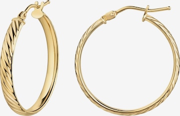 Boucles d'oreilles Fascination by Ellen K. en or : devant