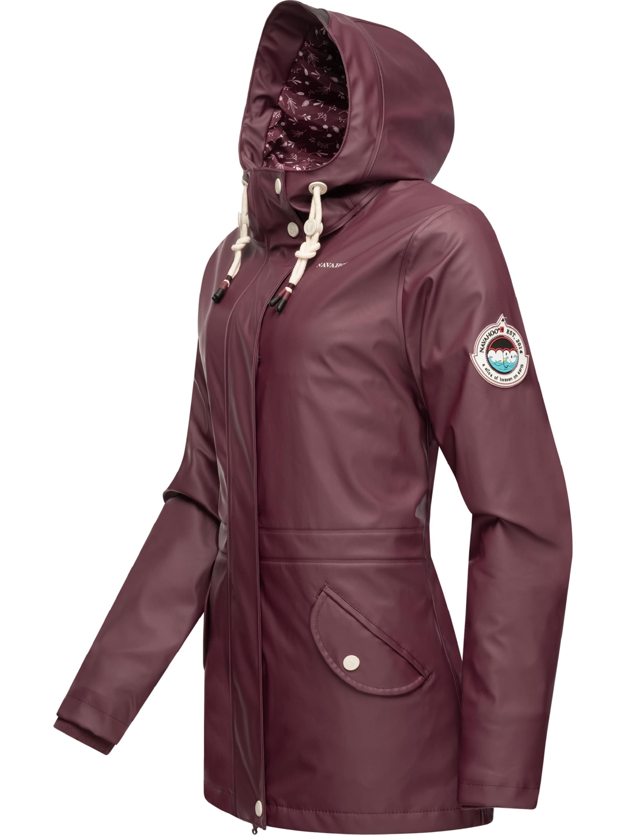 NAVAHOO Функционално яке 'Ocean Heart' в червено