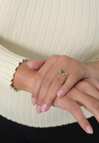 Bague ELLI en jaune : devant