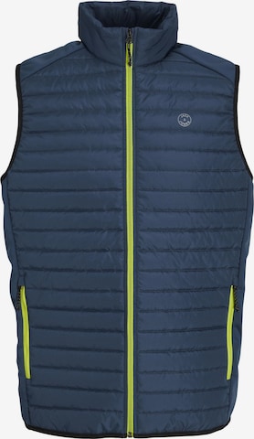 JACK & JONES Vest in Blue: front