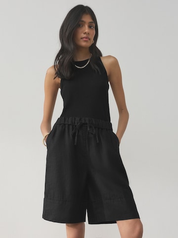 Regular Pantalon 'N. Premium' Next en noir : devant