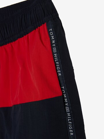 Tommy Hilfiger Underwear Plavecké šortky 'Flag' – modrá