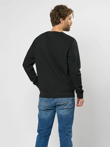 MCS Sweatshirt 'Skyler' in Zwart