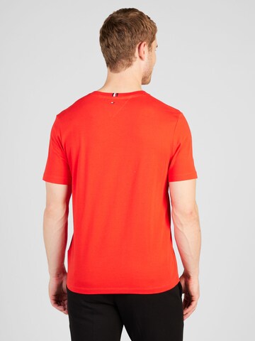 TOMMY HILFIGER T-Shirt in Rot