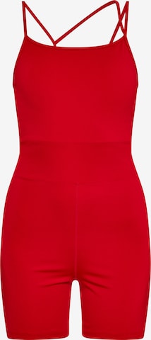 myMo ATHLSR Jumpsuit in Rood: voorkant