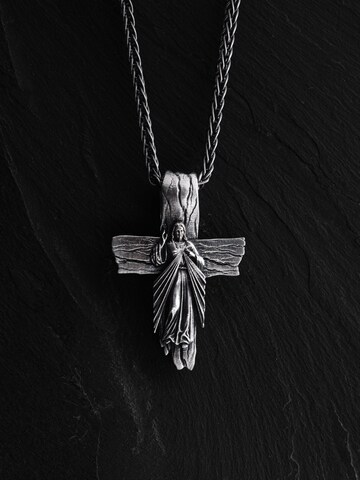 Pendentif 'JESUS CHRIST. FORGIVENESS' REYTEL en argent