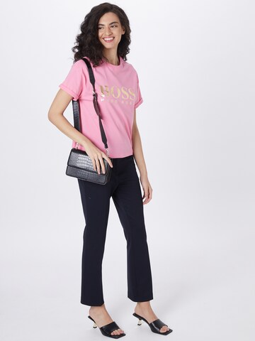 BOSS T-Shirt 'Evina' in Pink