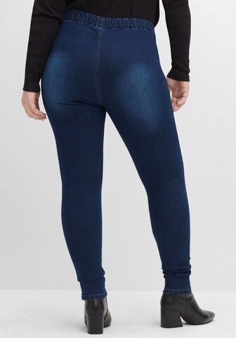 Skinny Jeggings SHEEGO en bleu