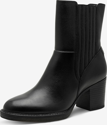 Bottines Tamaris en noir : devant