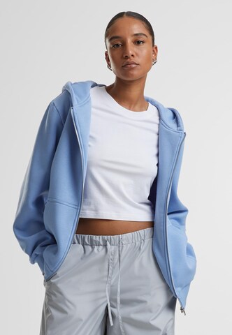 Urban Classics Кофта на молнии в Синий