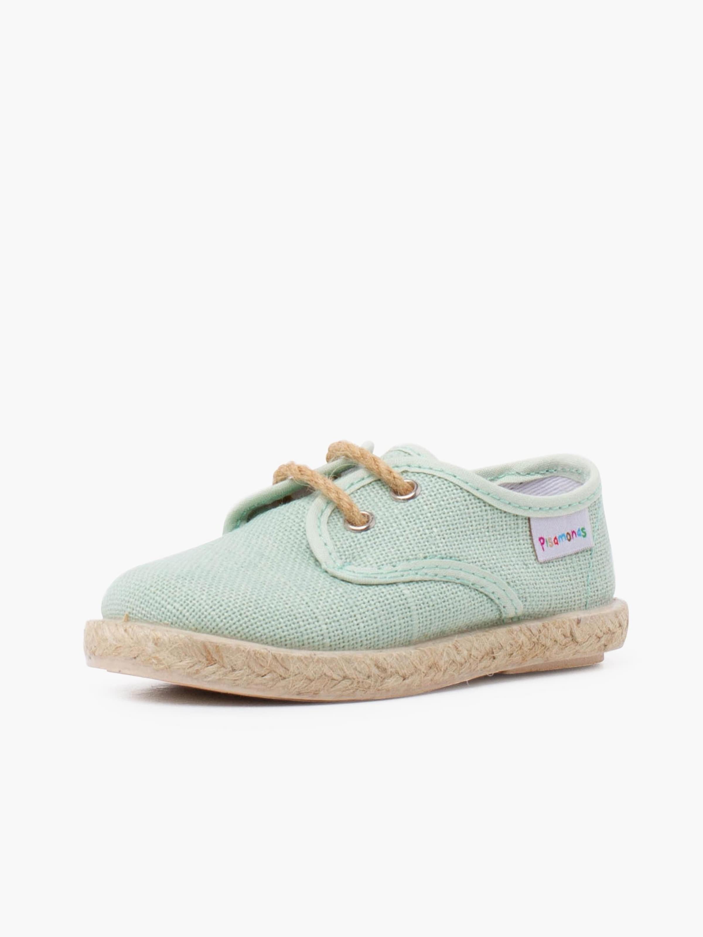 Baskets Pisamonas en vert : devant