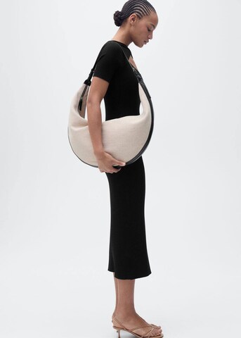 MANGO Dress 'Nenufar' in Black