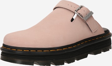 rožinė Dr. Martens Klumpės 'ZebZag': priekis