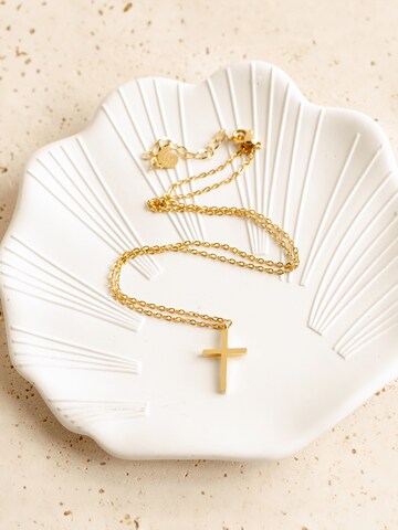 Hey Happiness Kette 'Kreuz' in Gold
