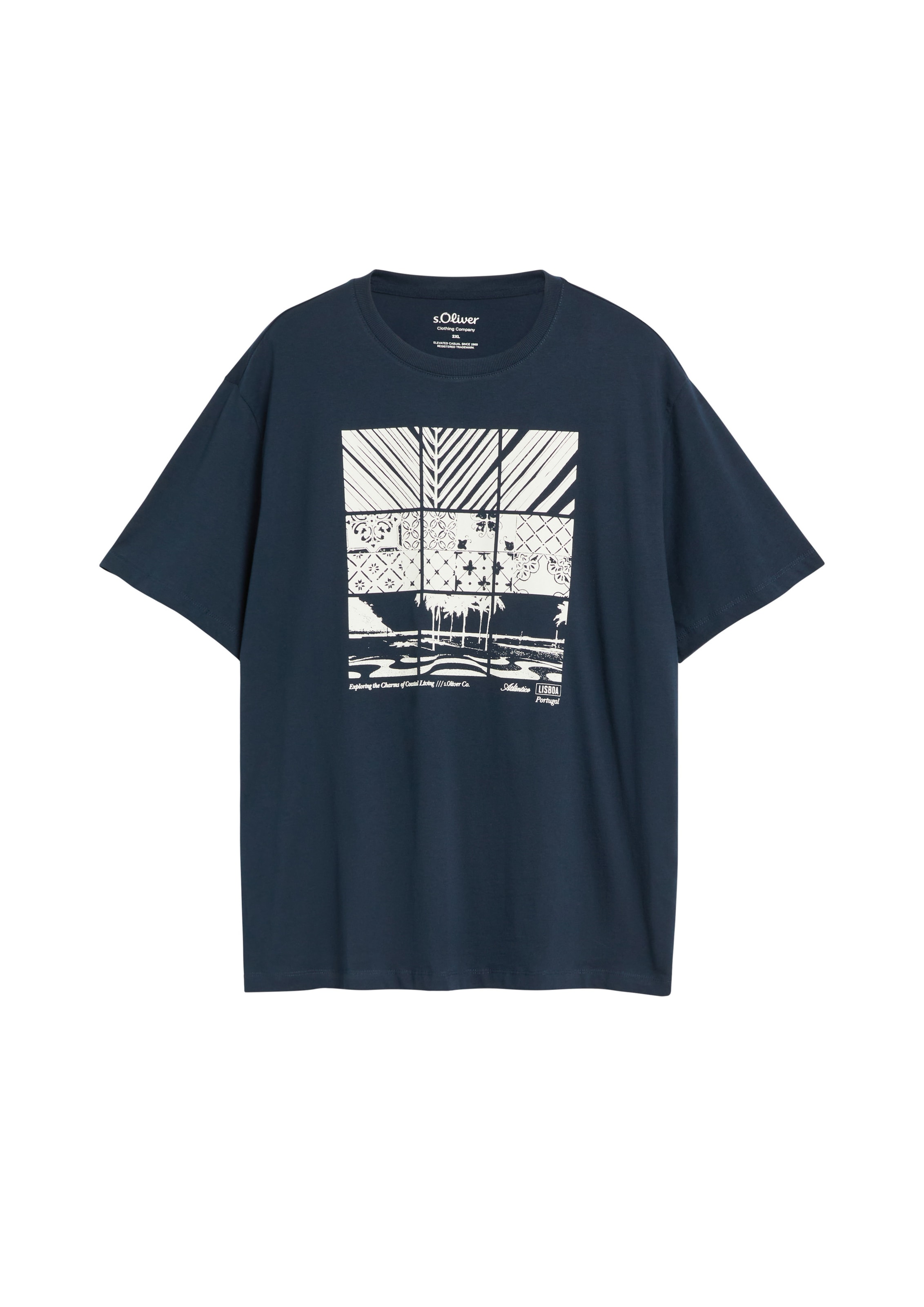 s.Oliver T-Shirt in Blau: Vorderseite