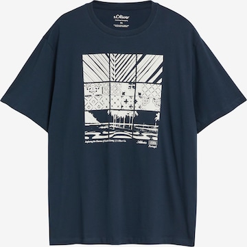 s.Oliver T-Shirt in Blau: Vorderseite