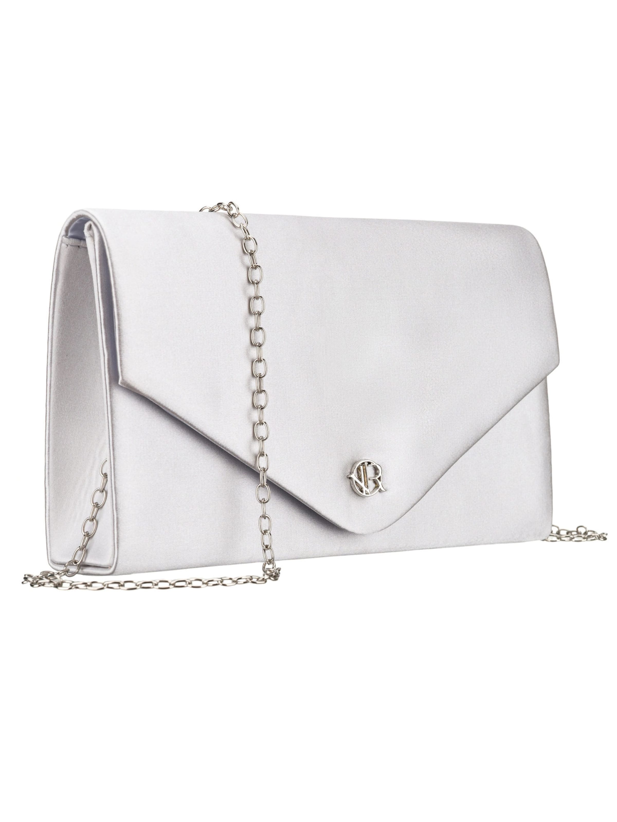 Tomshop24-7 Clutch 'Rovicky Ula' in Silver: front