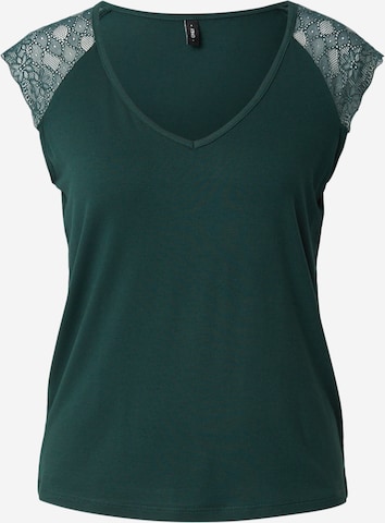 ONLY T-Shirt 'ONLPETRA' in Grün: Vorderseite