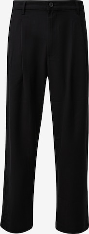 QS Regular Laskoshousut värissä musta: etupuoli