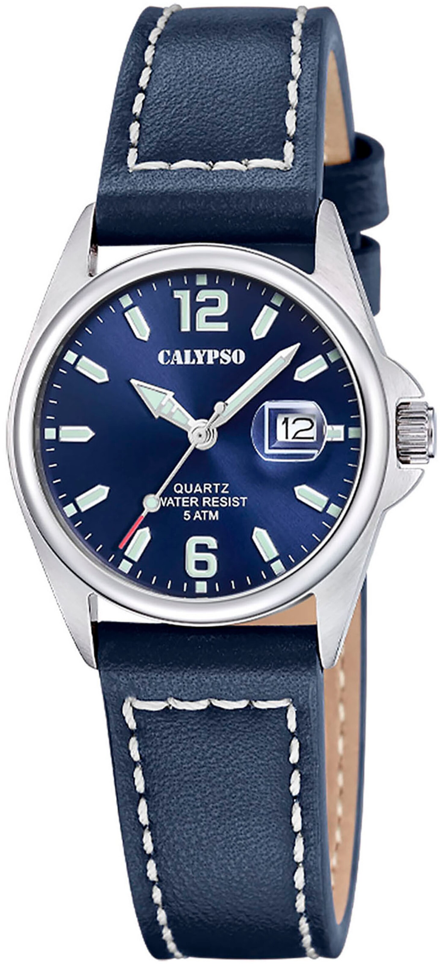 CALYPSO WATCHES Uhr in Blau: Vorderseite