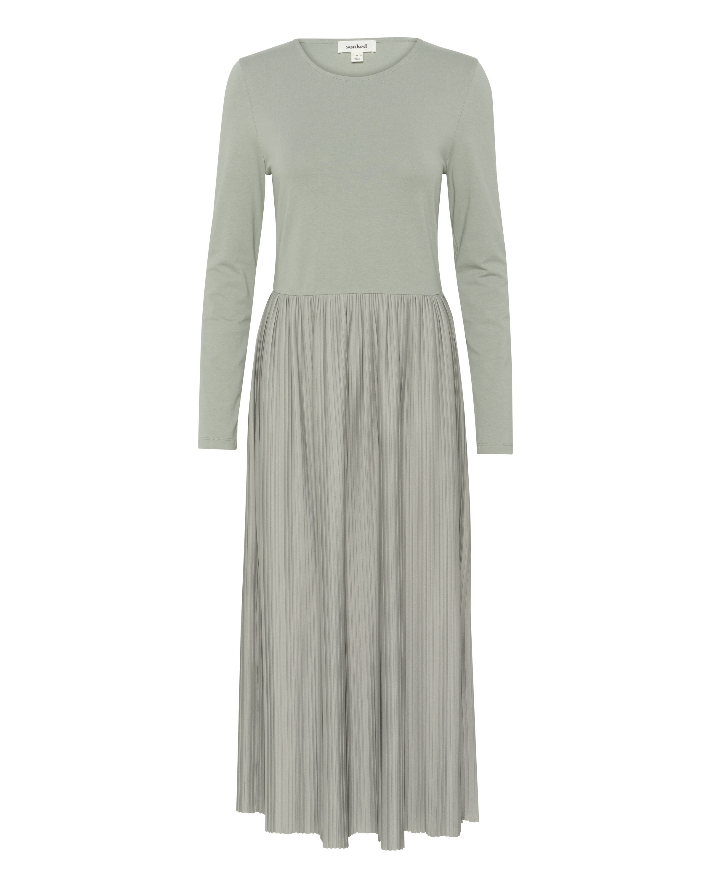 SOAKED IN LUXURY Kjole 'Simone' i grå: forside