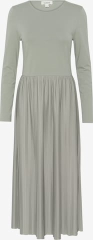 SOAKED IN LUXURY Jurk 'Simone' in Grijs: voorkant