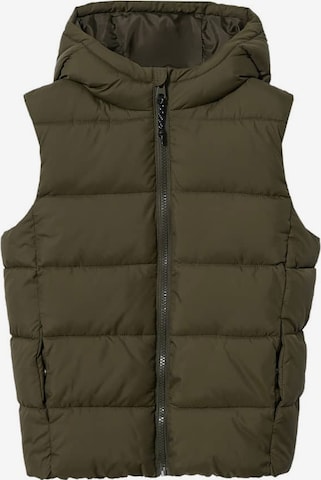 MANGO KIDS Bodywarmer 'Amerv3' in Groen: voorkant