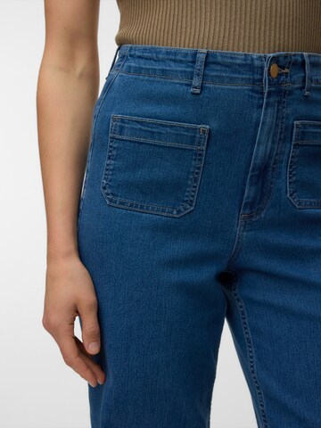 VERO MODA Wide leg Jeans 'VMKayla' in Blue