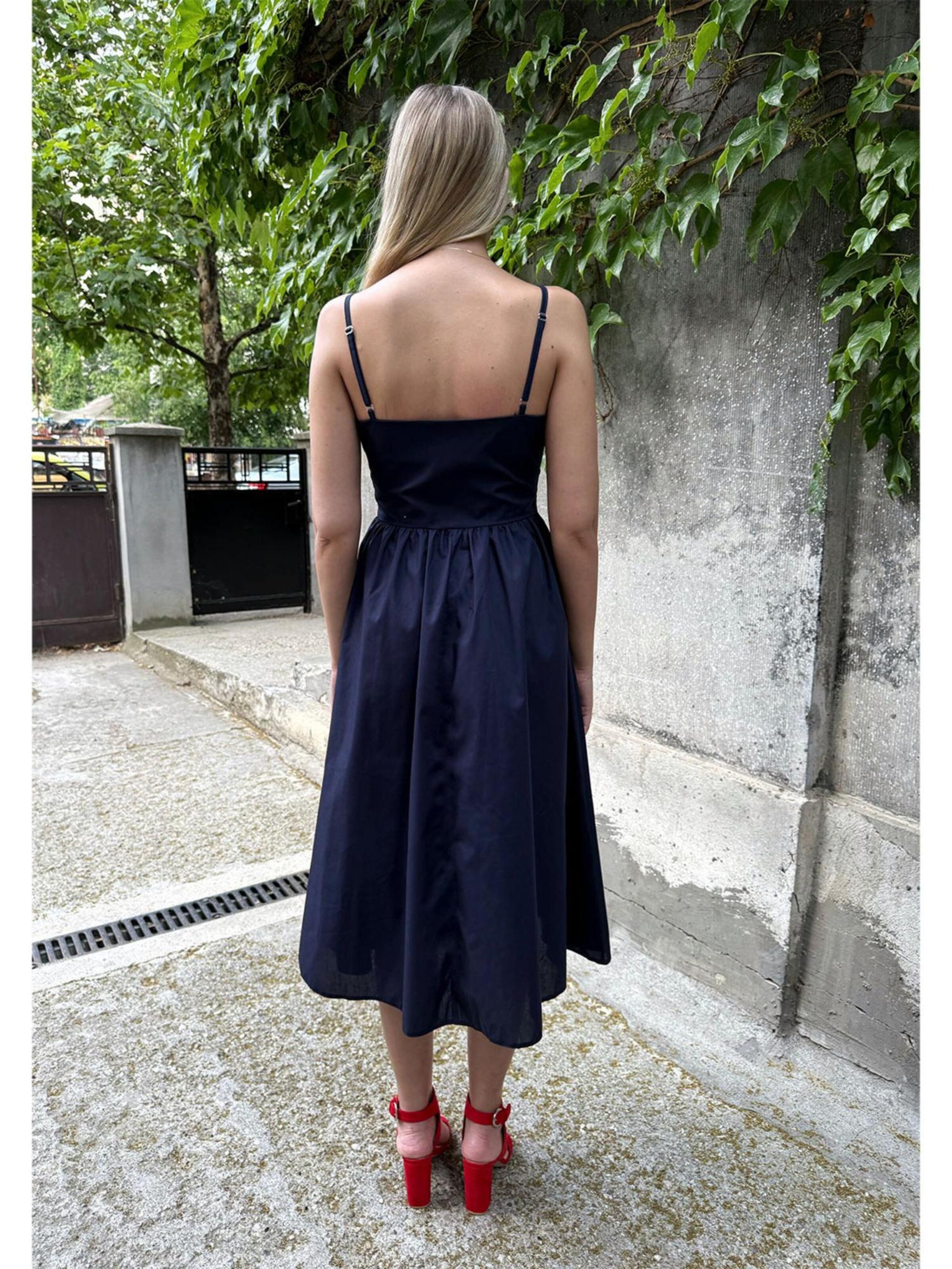 Couture de Marie - Vestido 'Maren' en azul