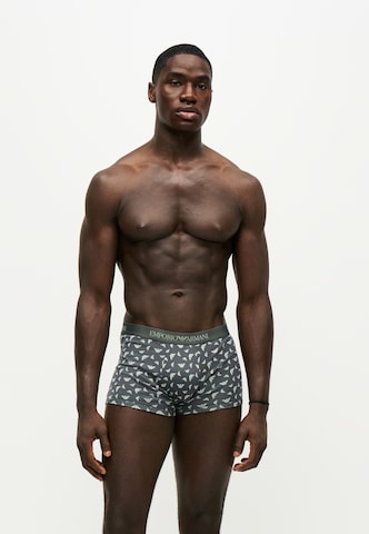 Emporio Armani Boxershorts in Groen: voorkant