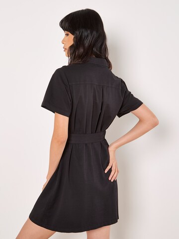 Apricot Shirt dress in Black