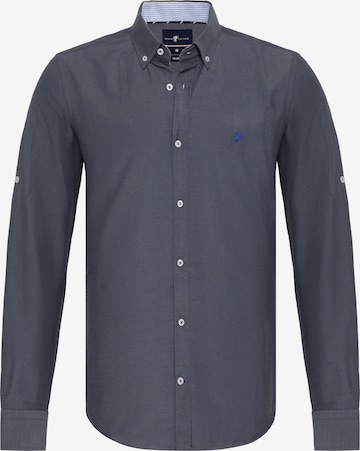 DENIM CULTURE Regular fit Poslovna srajca | modra barva: sprednja stran