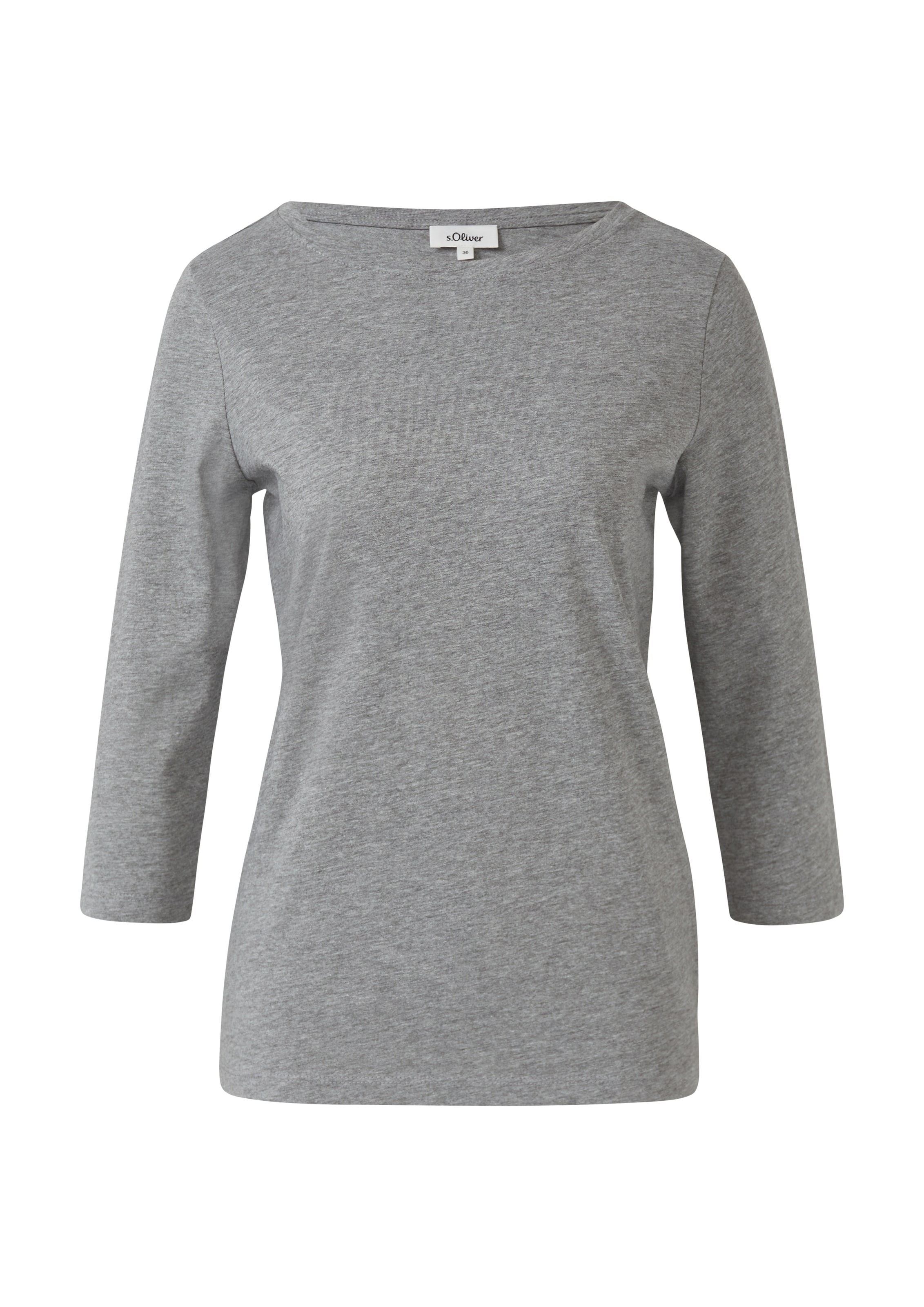 s.Oliver Shirt in Grau: Vorderseite