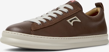 CAMPER Platform trainers 'Runner Four' in Brown: front