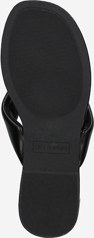 CALL IT SPRING T-Bar Sandals 'TRIWEN' in Black