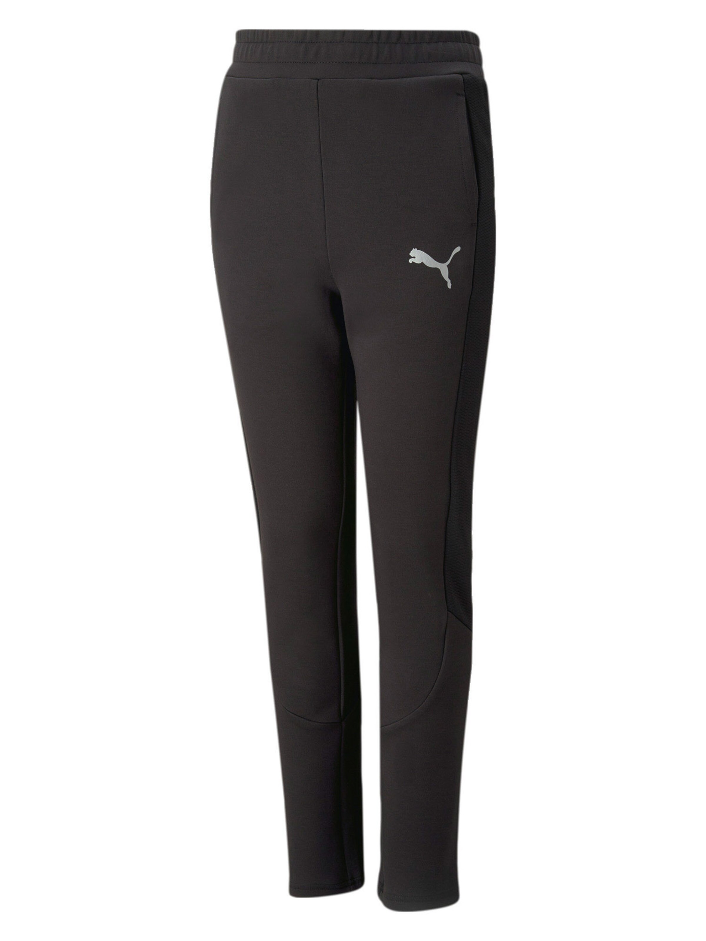 PUMA Slimfit Hose in Schwarz: Vorderseite