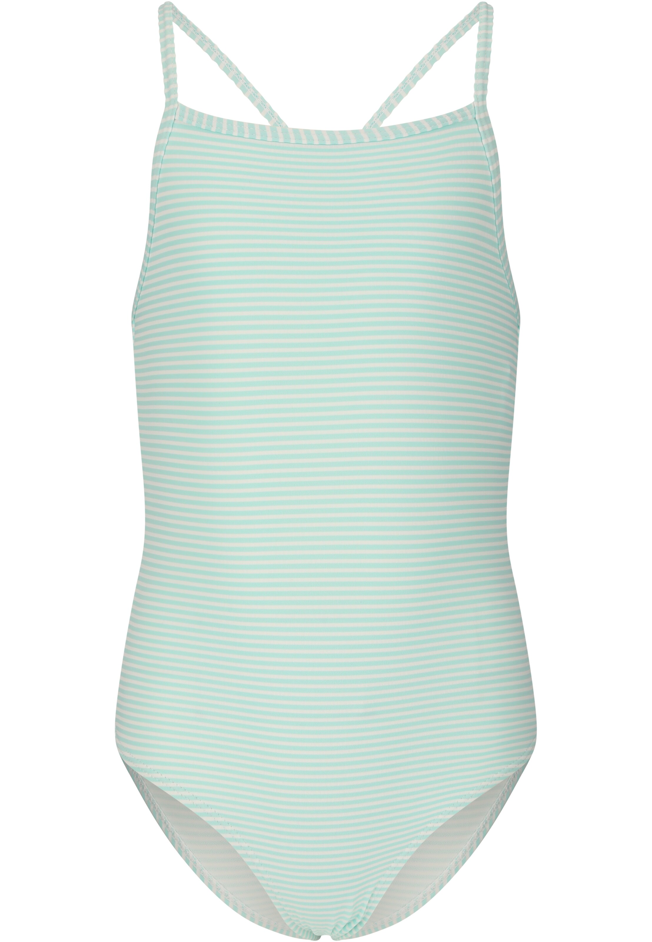 ZigZag Swimsuit 'Klaudia' in Blue: front