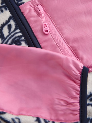 Jachetă  fleece de la Next pe alb