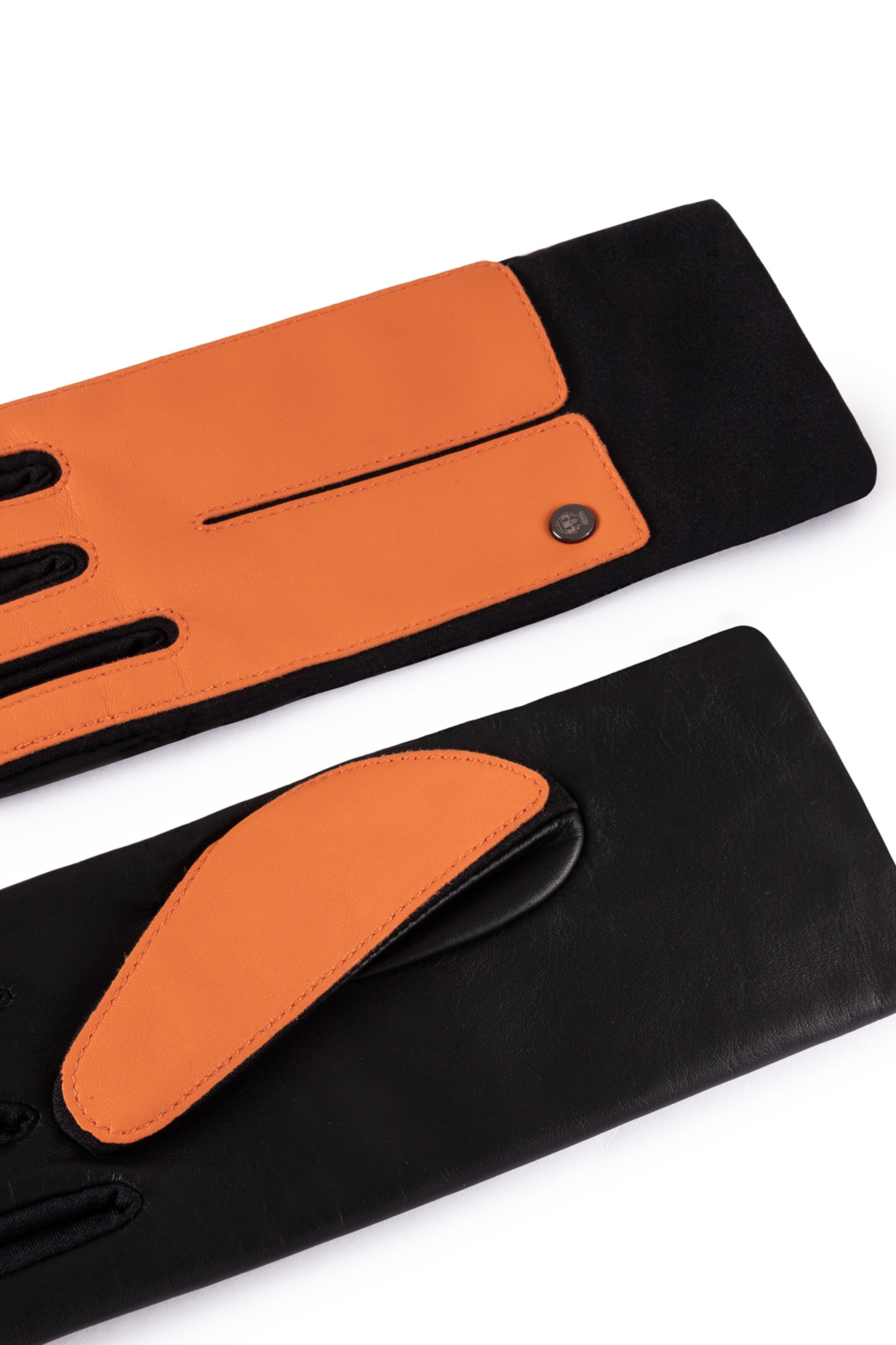 Mezzoguanti 'STOCKHOLM TOUCH' di Roeckl in arancione