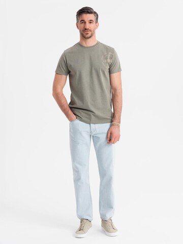 Ombre Shirt in Groen