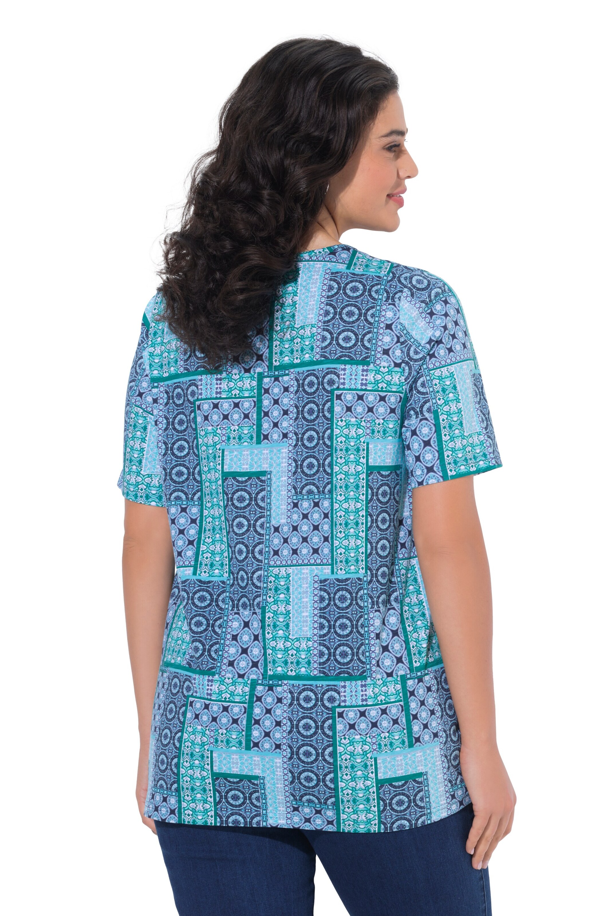 Ulla Popken Shirt in Blauw