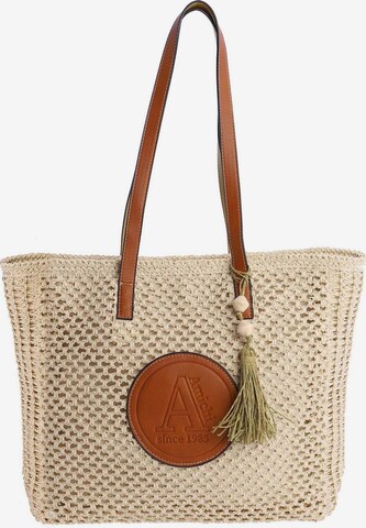 Amichi - Shopper 'Fuerteventura' en beige: frente