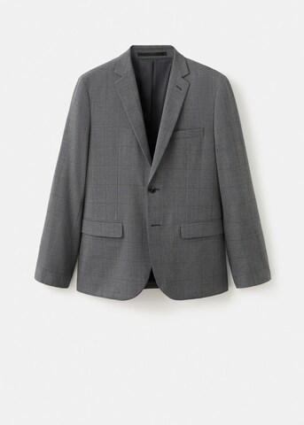 MANGO MAN Slim fit Business Blazer 'Paris' in Grey